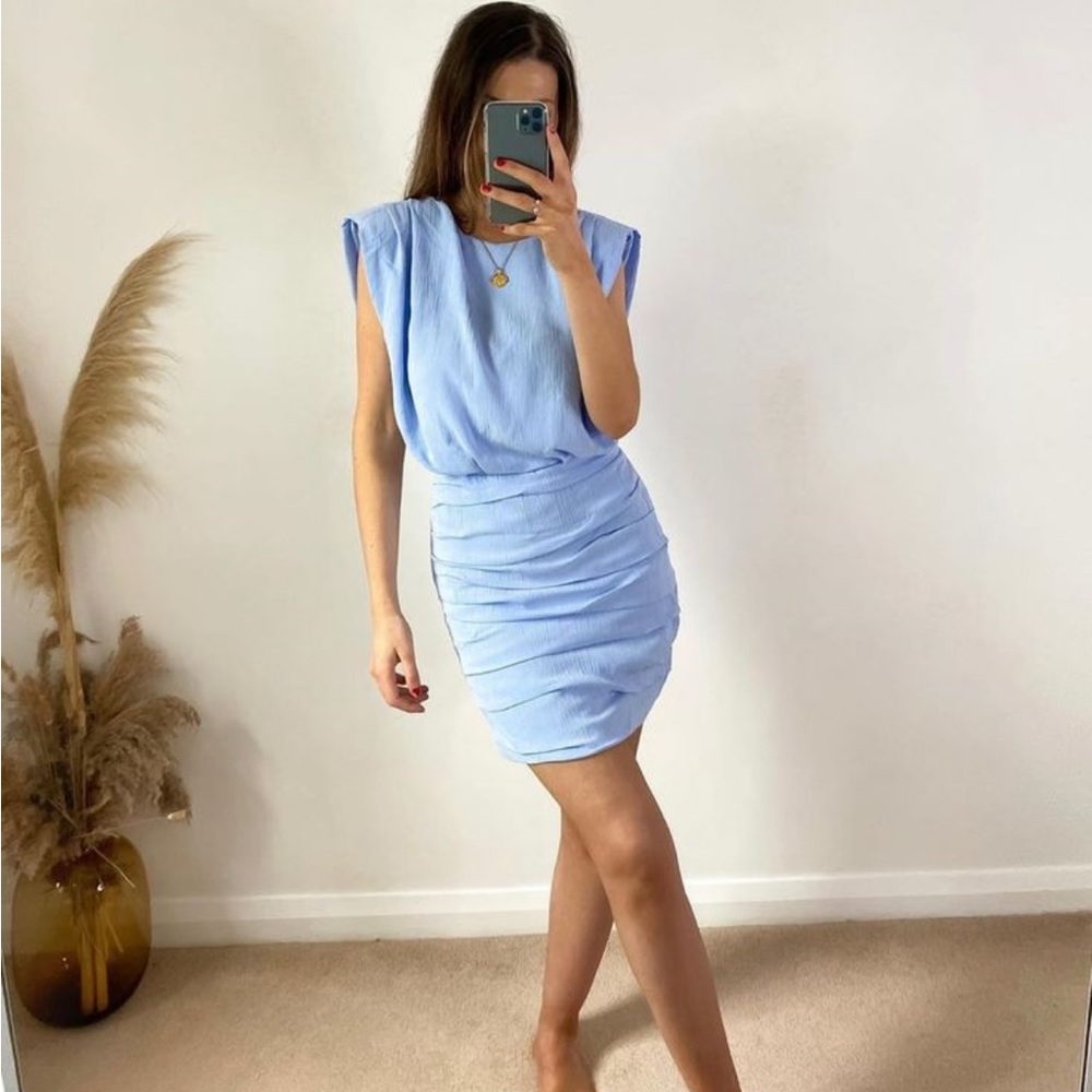 Zara Draped Mini Dress